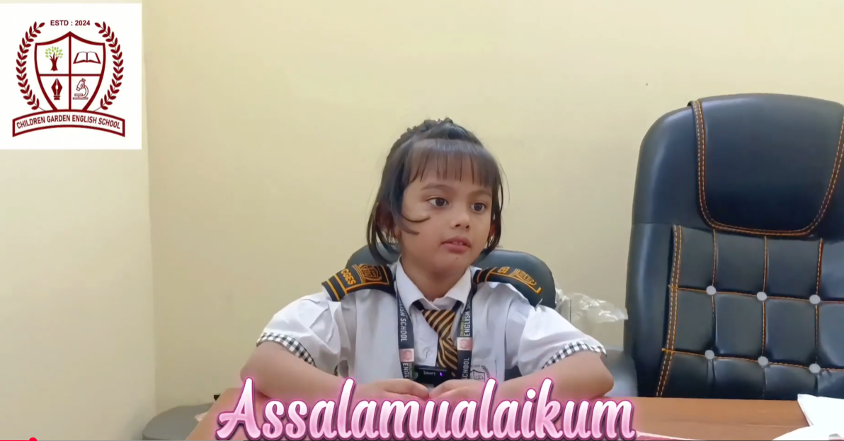 English peaking test for kids